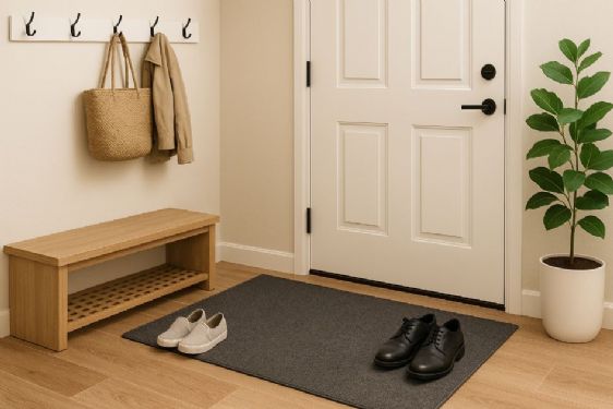 玄關落塵區怎麼設計？室內裝修師教你打造防塵又美觀的入門空間